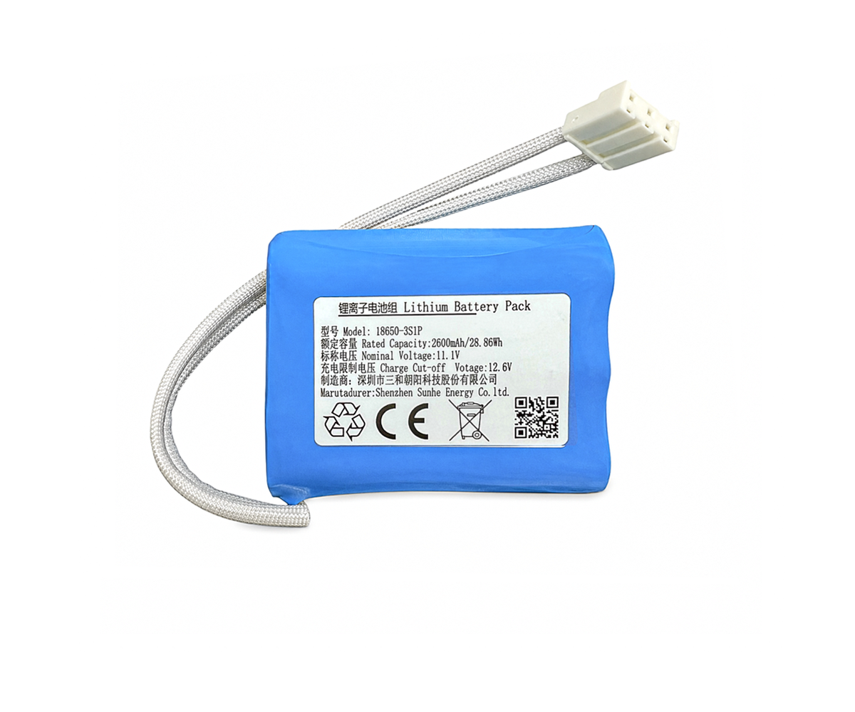 Robot Battery 18650-3S1P