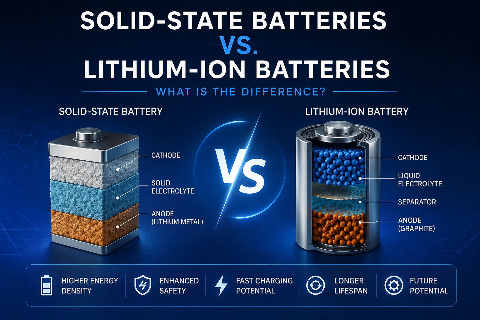 Solid-State Batteries vs. Lithium-Ion Batteries: What Is the
