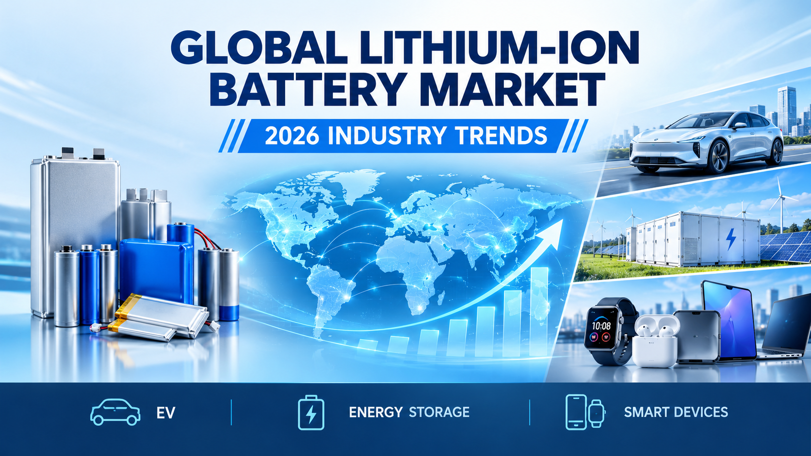 Global Lithium-Ion Battery Market Continues to Expand 2026